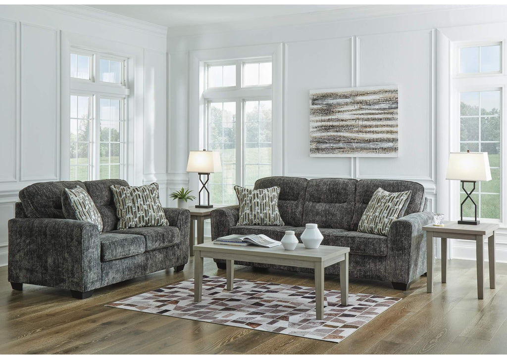 Lonoke Sofa and Loveseat