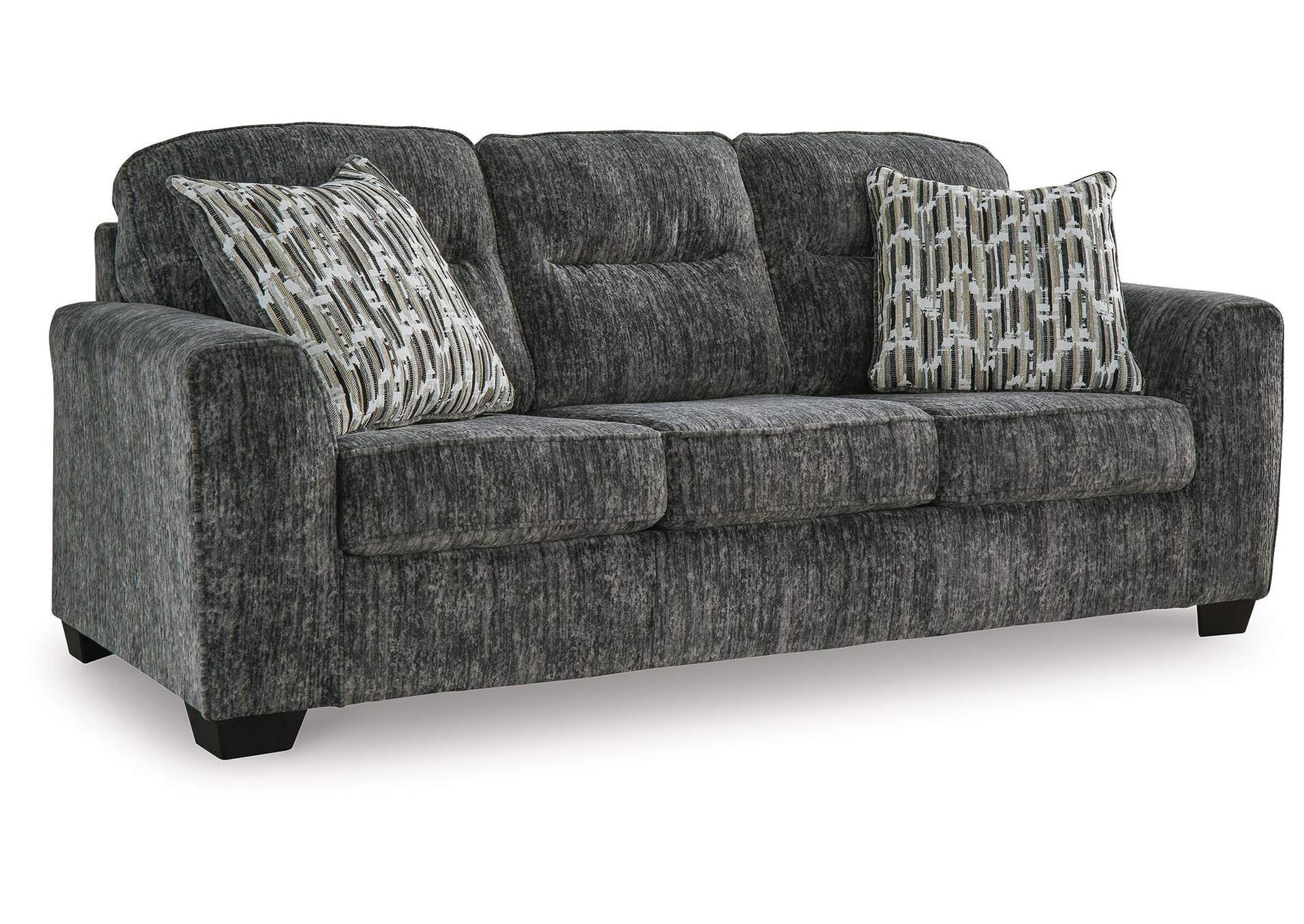 Lonoke Sofa, Loveseat, Chair and Ottoman angled view