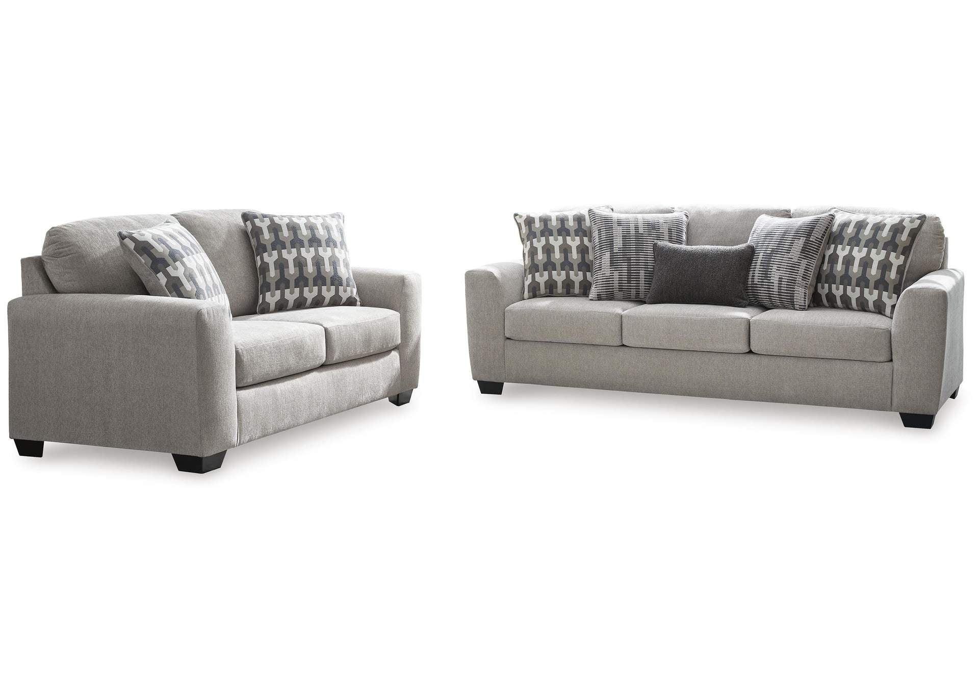 Avenal Park Sofa and Loveseat