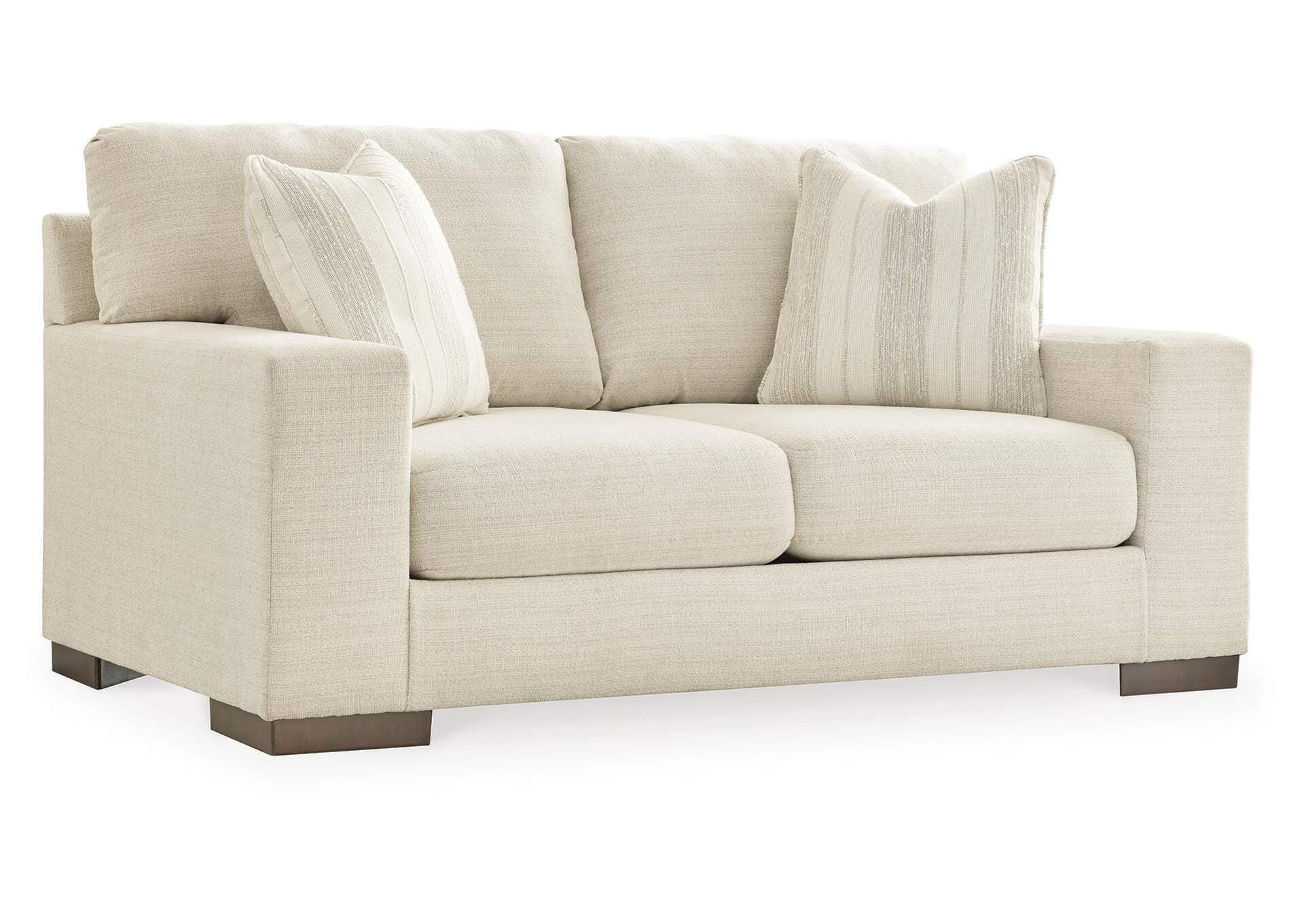 Maggie Sofa, Loveseat, Chair and Ottoman angled view