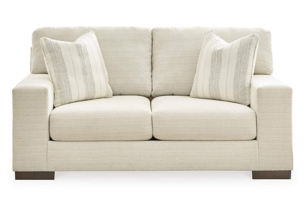 Maggie Sofa, Loveseat, Chair and Ottoman front view