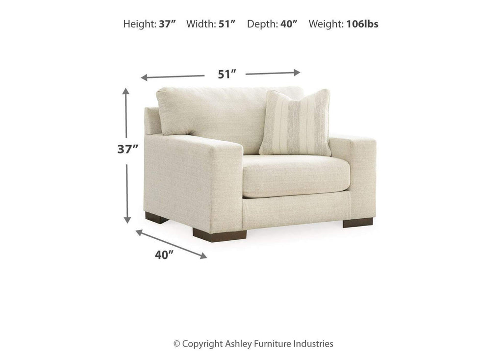 Maggie Oversized Chair dimensions