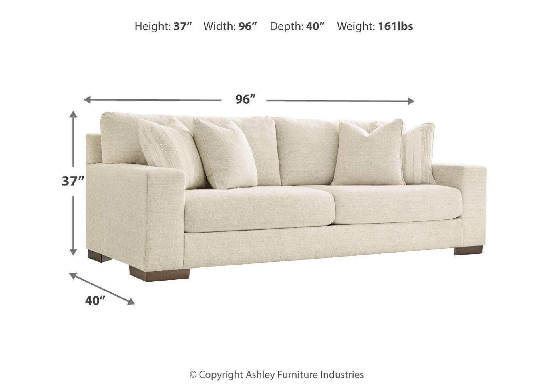 Maggie Sofa dimensions