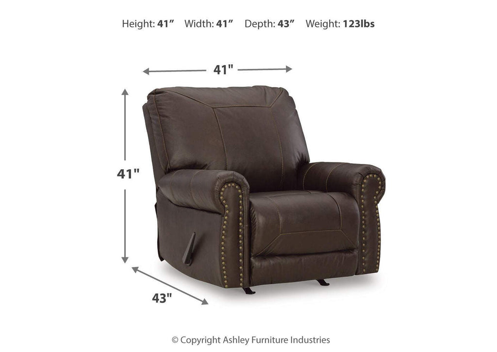 Colleton Recliner dimensions