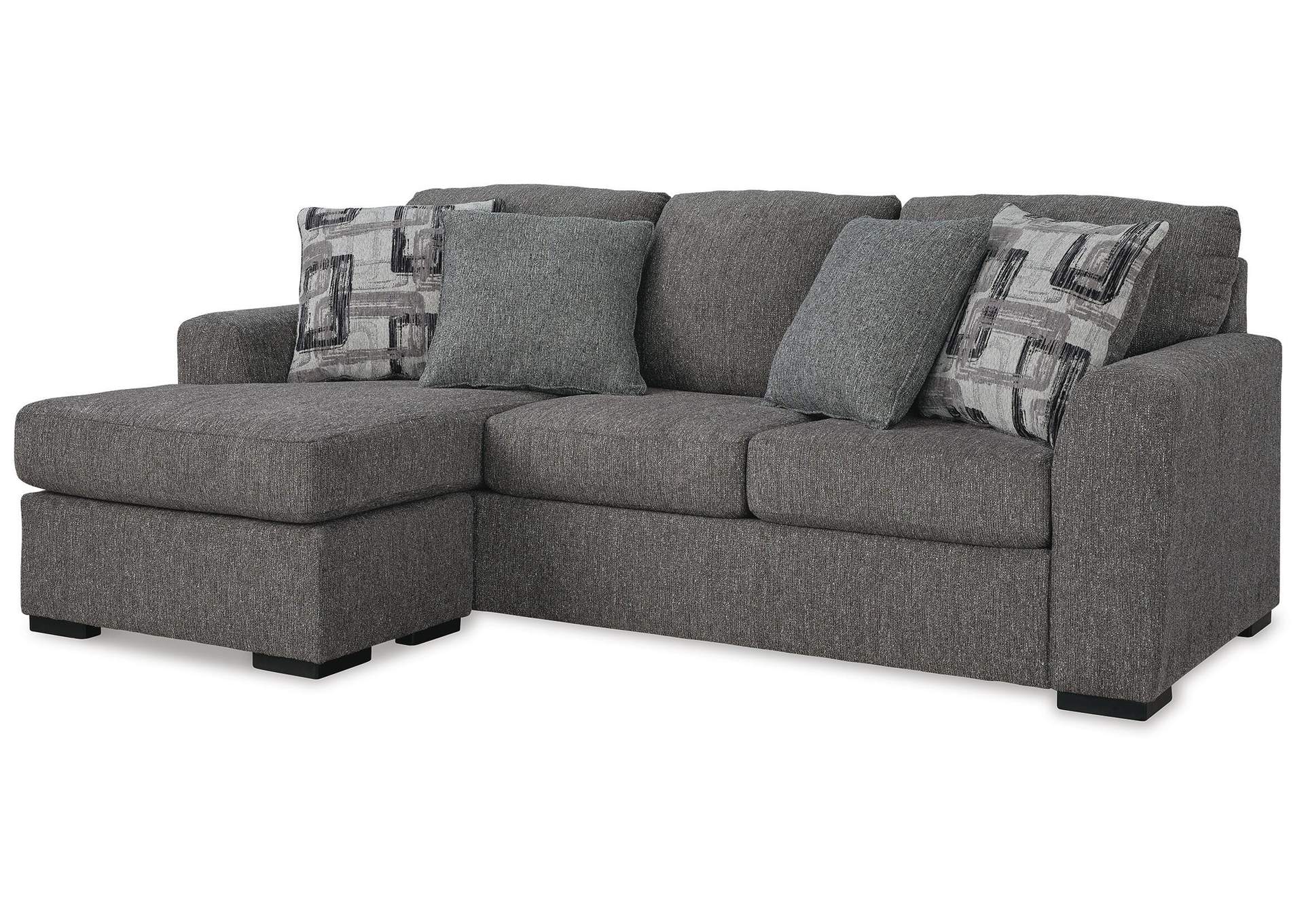 Gardiner Sofa Chaise angled view