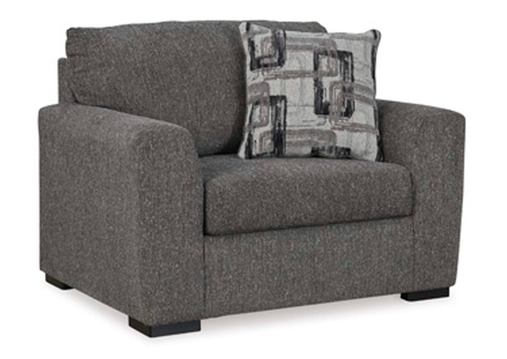 Gardiner Oversized Chair angled view