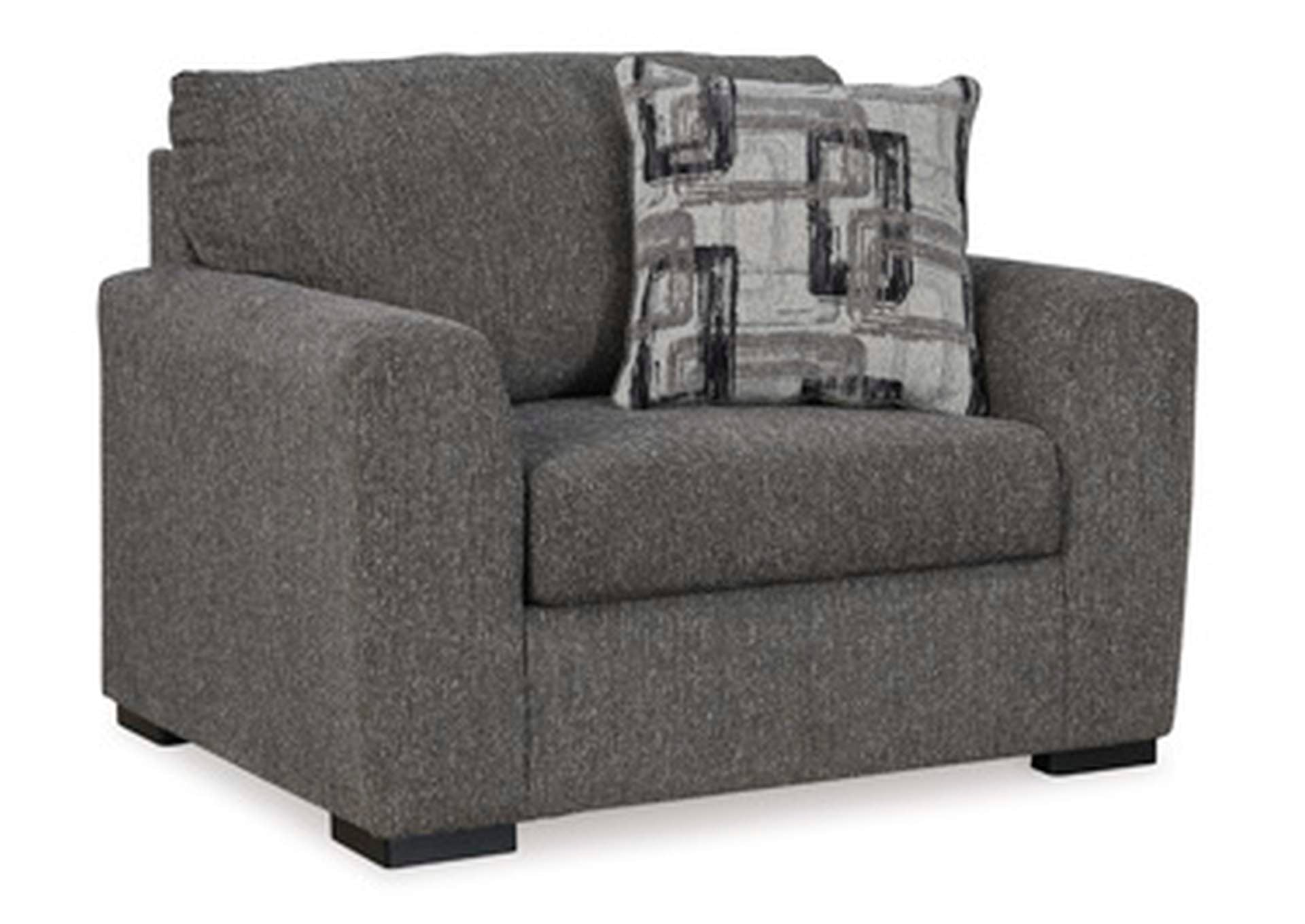 Gardiner Oversized Chair angled view