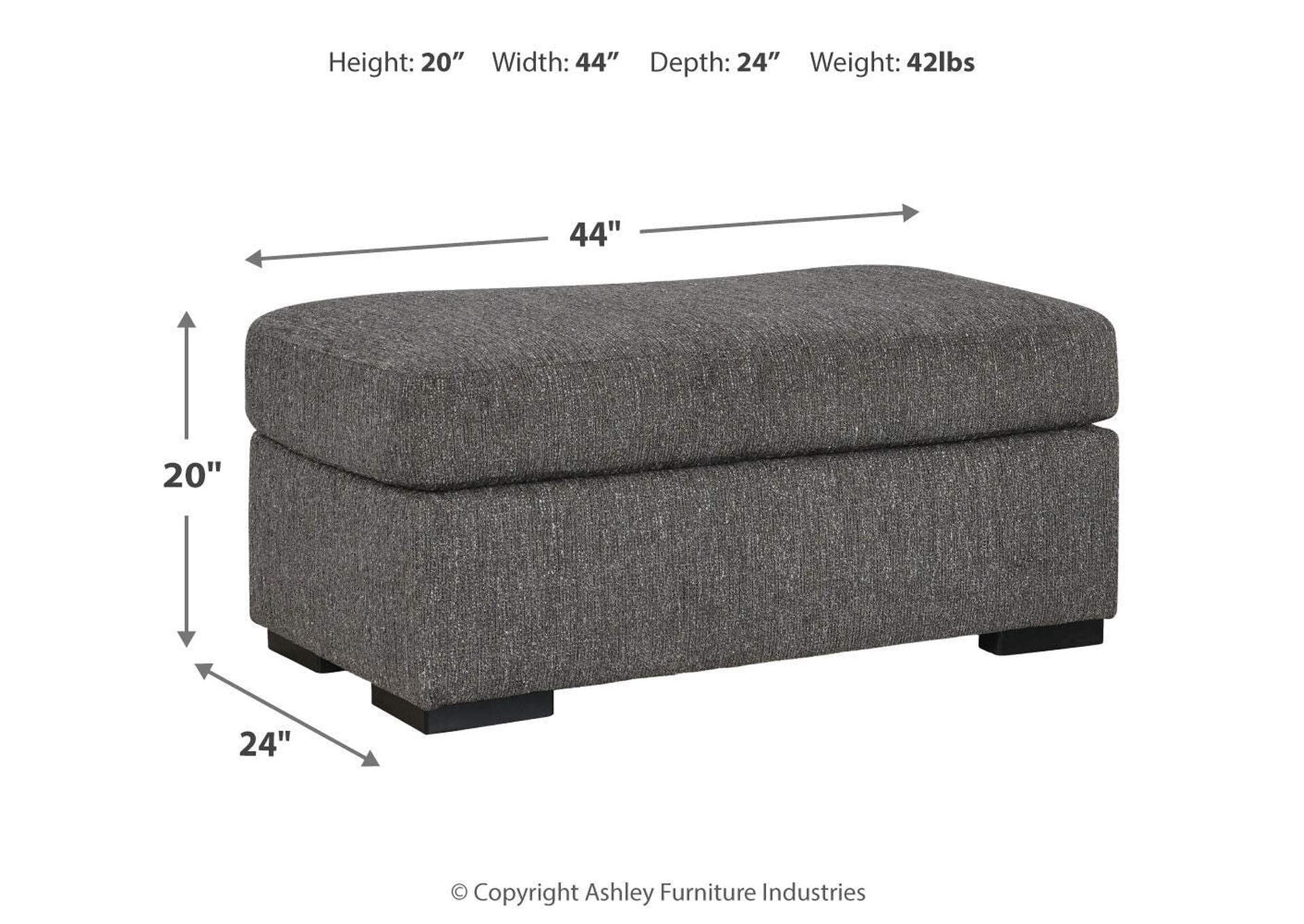 Gardiner Chair and Ottoman dimensions