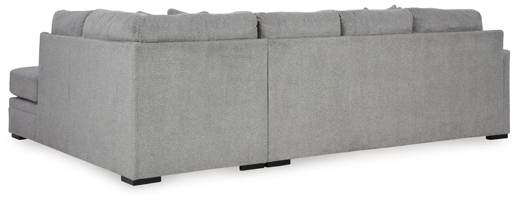 Casselbury sectional, 2-Piece Sectional with Chaise · Right-Facing Chaise · 124 × 86 × 40 in, view 4