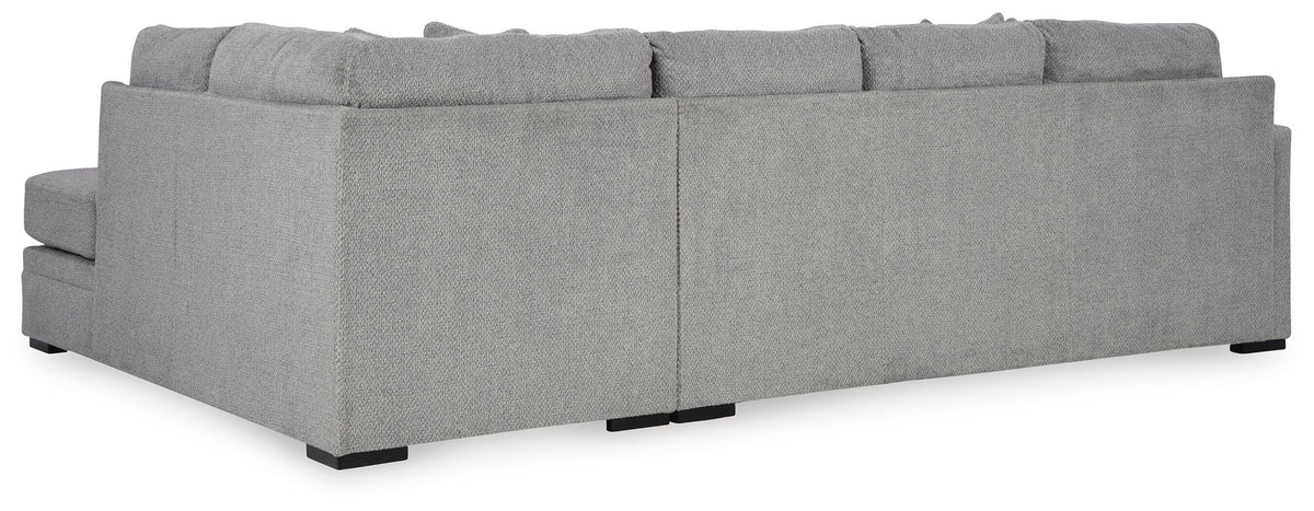 Casselbury sectional, 2-Piece Sectional with Chaise · Right-Facing Chaise · 124 × 86 × 40 in, view 4