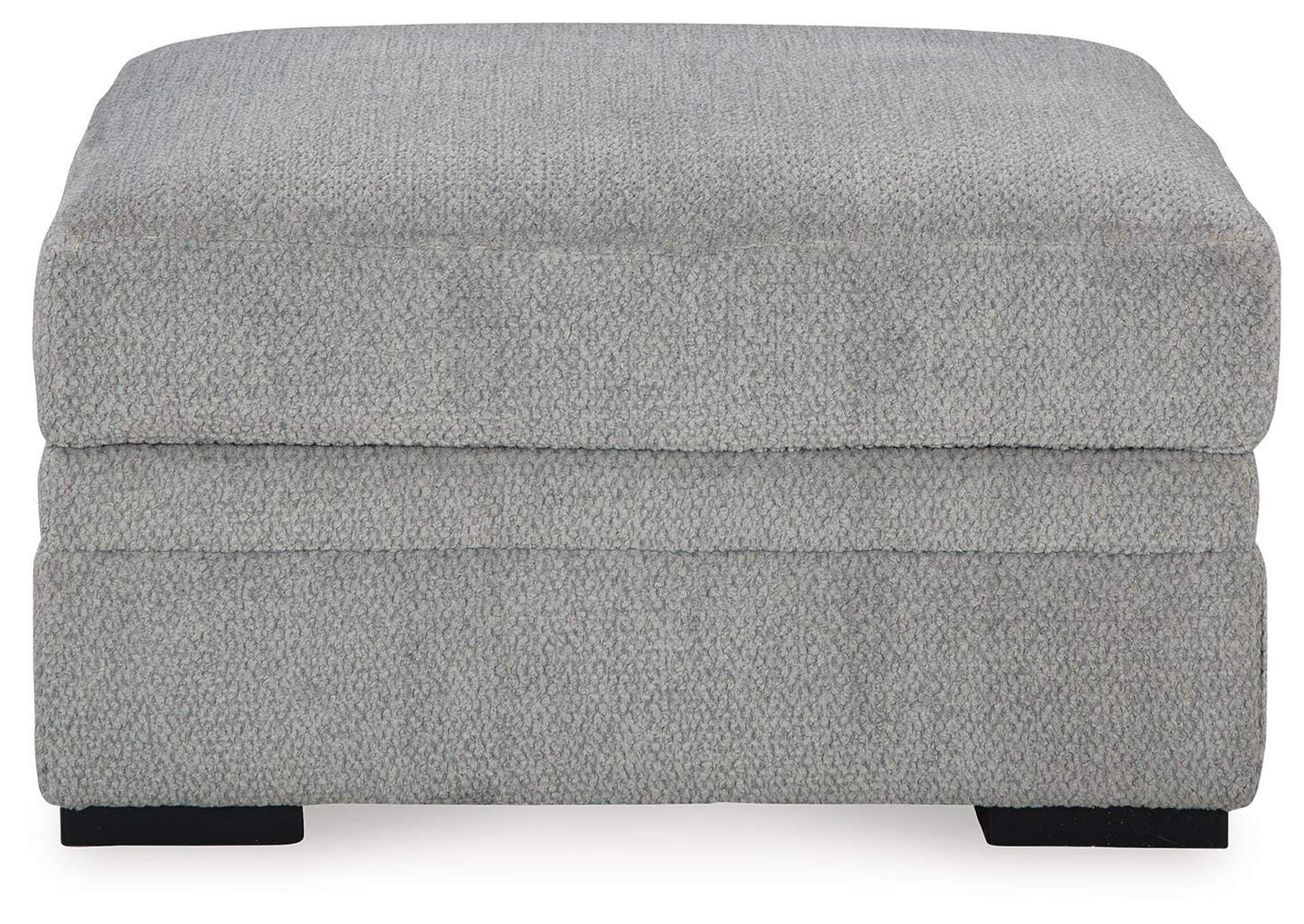 Casselbury Chair and Ottoman front view