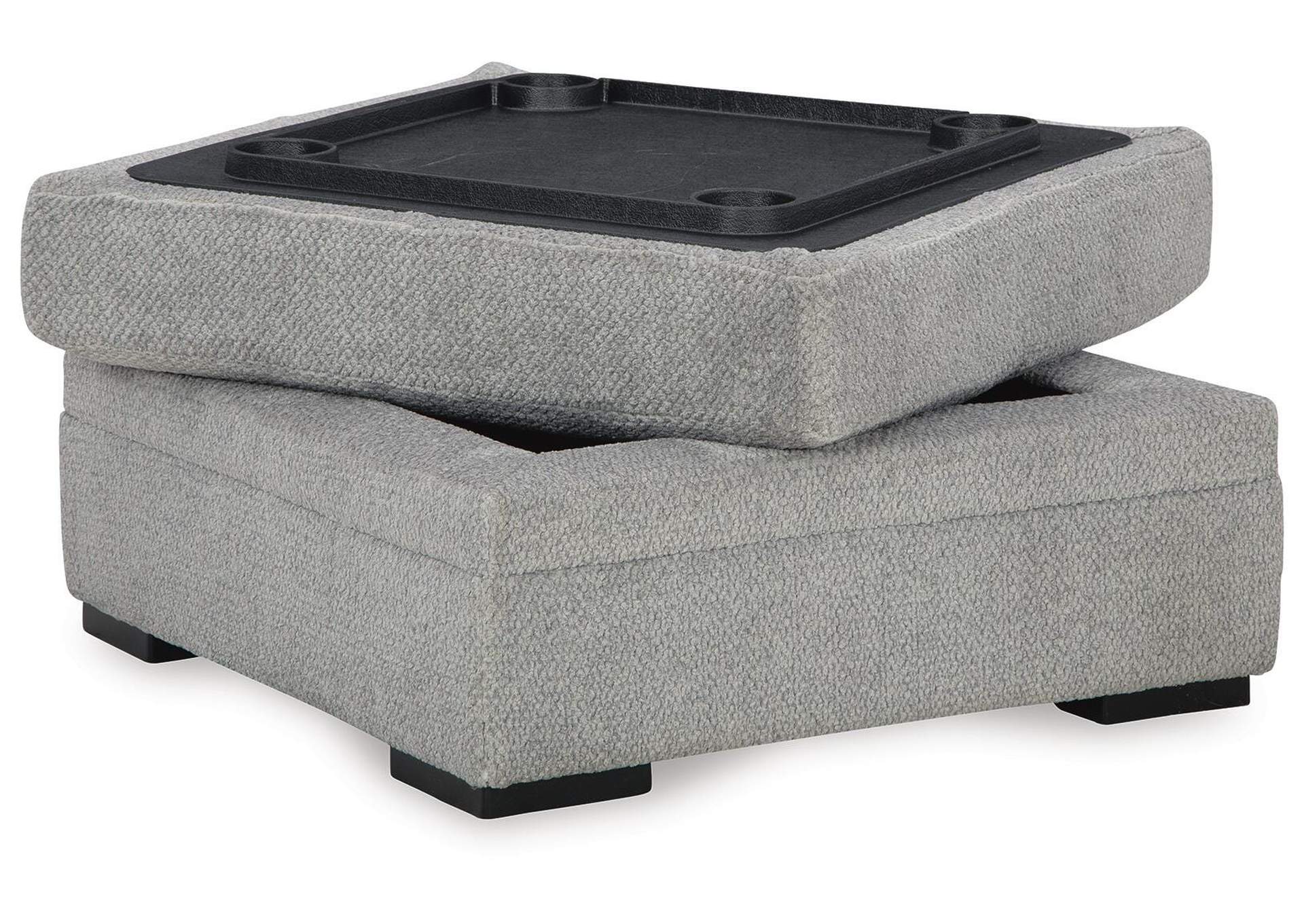 Casselbury Ottoman With Storage angled view