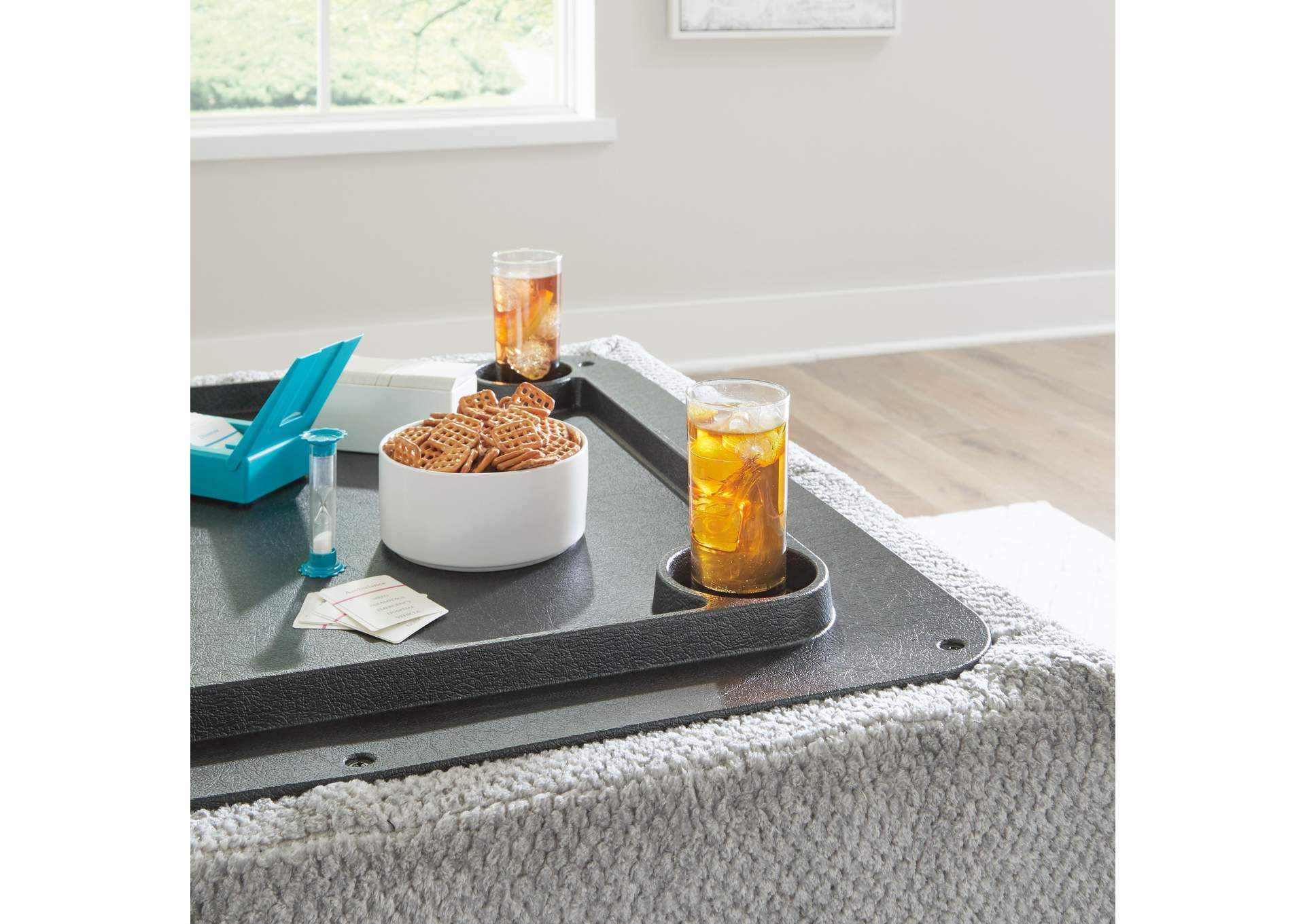 Casselbury Ottoman With Storage detail