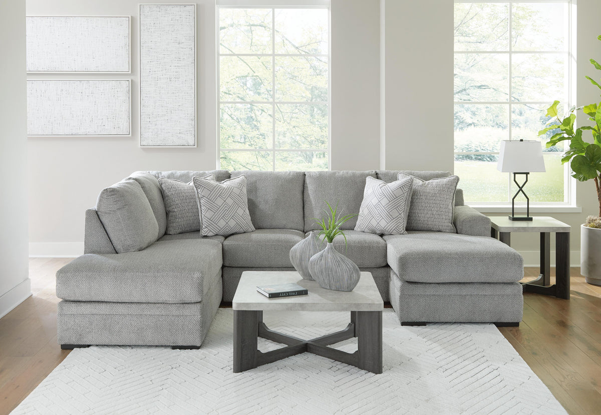 Casselbury sectional, 2-Piece Sectional with Chaise · Left-Facing Chaise · 124 × 86 × 40 in, view 4
