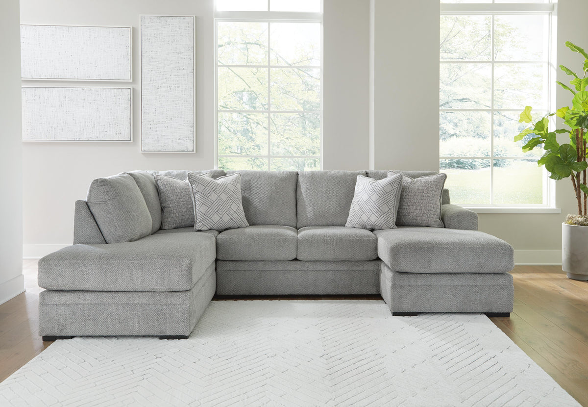 Casselbury sectional, 2-Piece Sectional with Chaise · Left-Facing Chaise · 124 × 86 × 40 in, view 2