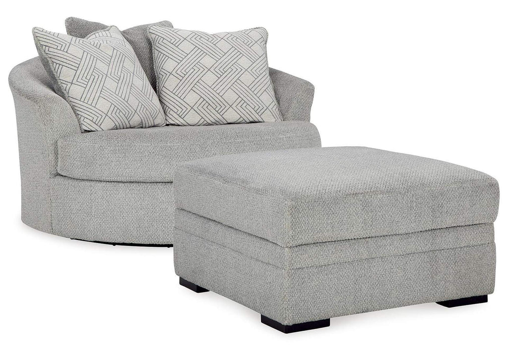 Casselbury Chair and Ottoman