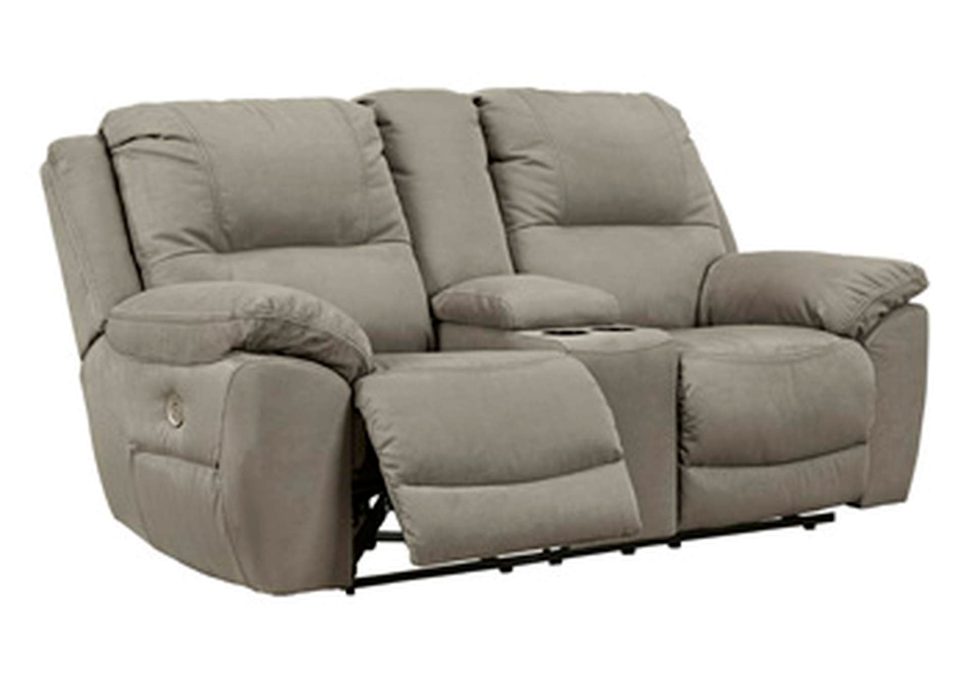 Next-Gen Gaucho Power Reclining Loveseat with Console angled view