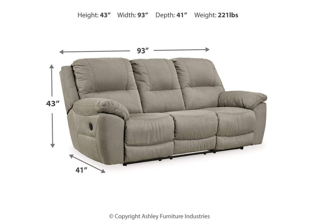 Next-Gen Gaucho Reclining Sofa dimensions