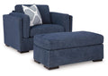 Evansley Chair and Ottoman