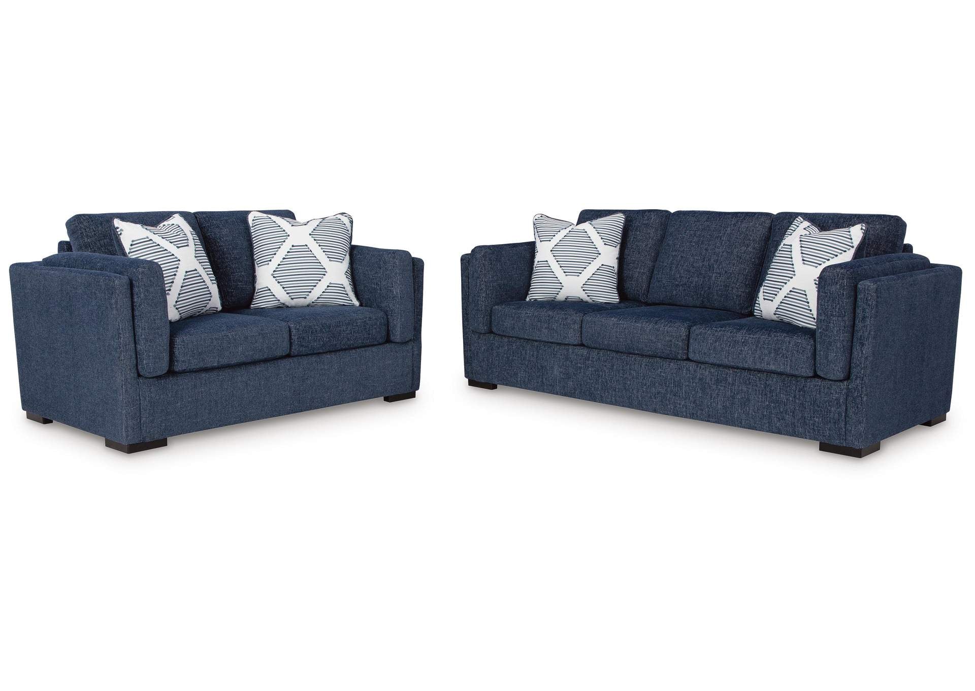 Evansley Sofa and Loveseat