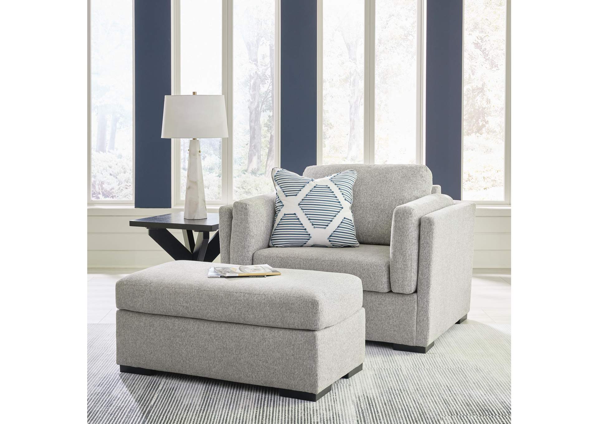 Evansley Sofa, Loveseat, Chair and Ottoman