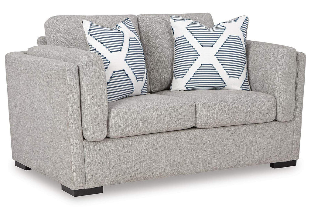 Evansley Loveseat angled view