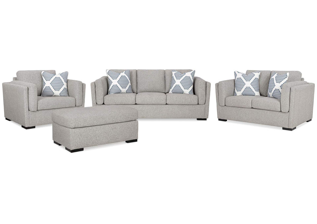 Evansley Sofa, Loveseat, Chair and Ottoman