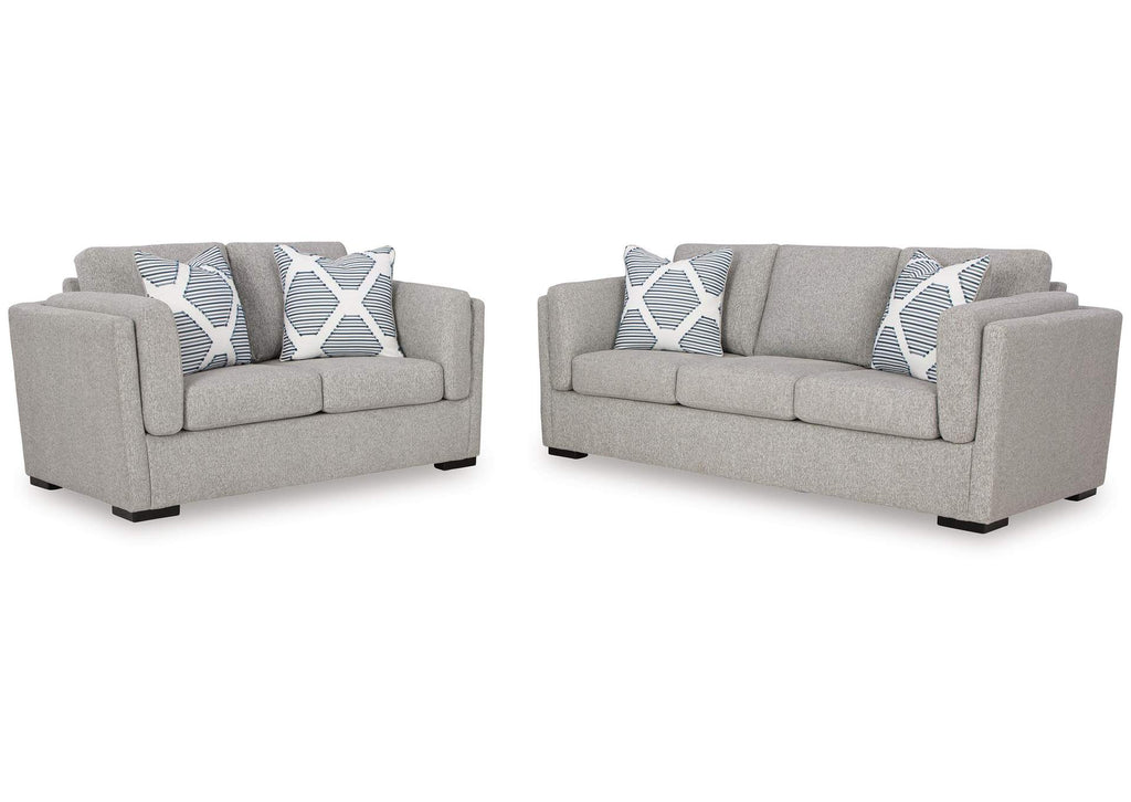Evansley Sofa and Loveseat