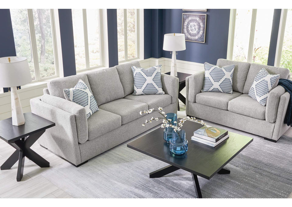Evansley Sofa and Loveseat