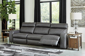 Samperstone sectional, 3-Piece Power Reclining Sectional Sofa · 113 × 38 × 41 in, view 1