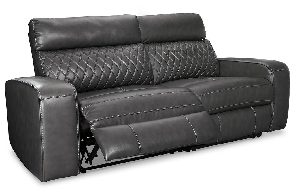 Samperstone sectional, 2-Piece Power Reclining Sectional Loveseat · 82 × 38 × 41 in, view 1