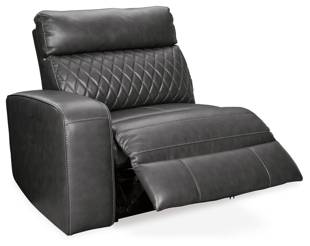 Samperstone sectional, 2-Piece Power Reclining Sectional Loveseat · 82 × 38 × 41 in, view 3