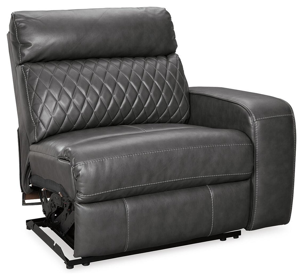Samperstone sectional, 2-Piece Power Reclining Sectional Loveseat · 82 × 38 × 41 in, view 4