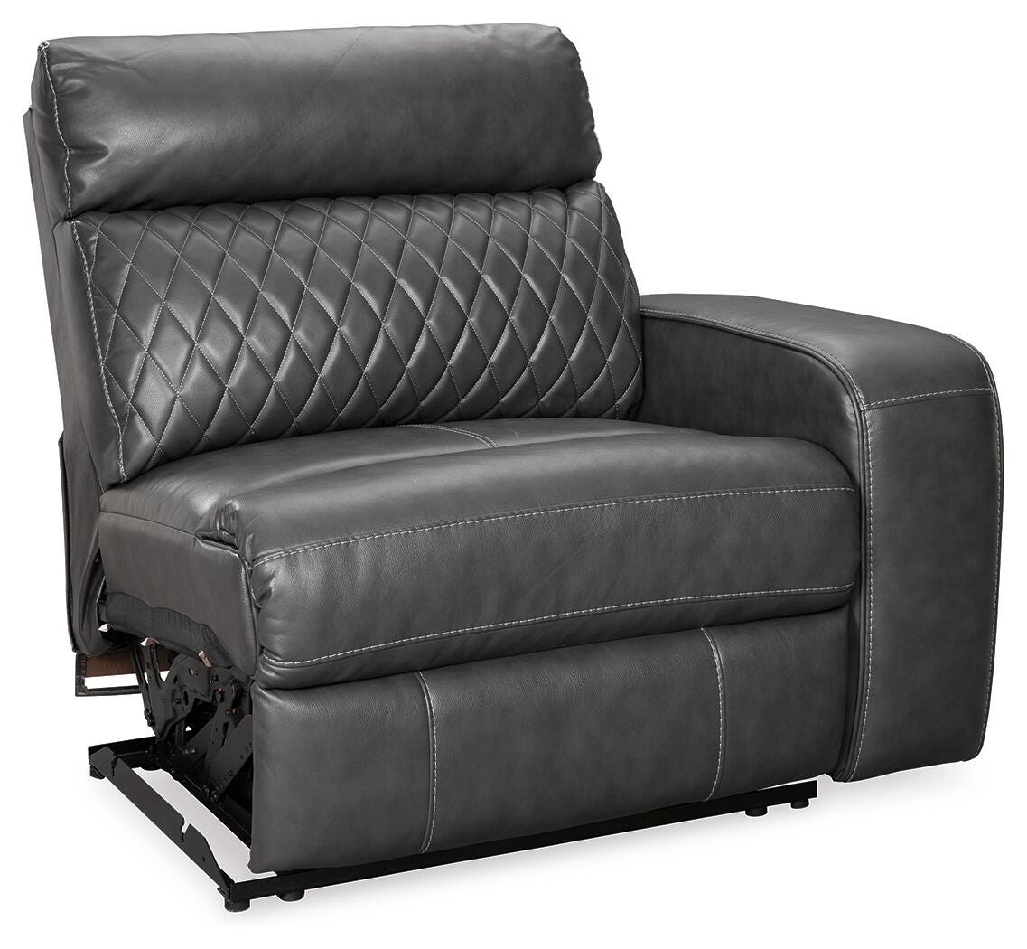 Samperstone sectional, 2-Piece Power Reclining Sectional Loveseat · 82 × 38 × 41 in, view 4