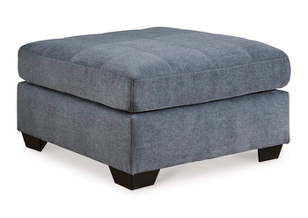 Marleton Oversized Accent Ottoman angled view