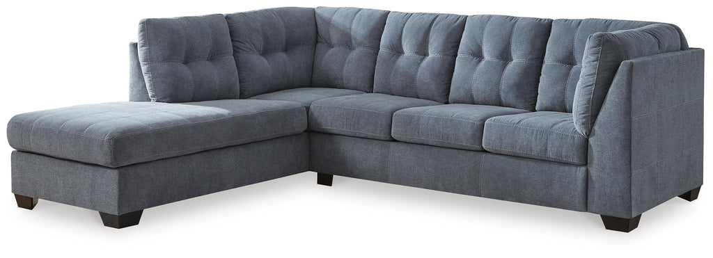 Marleton sectional, 2-Piece Sectional with Chaise · Left-Facing Chaise · 115 × 91 × 38 in, view 1