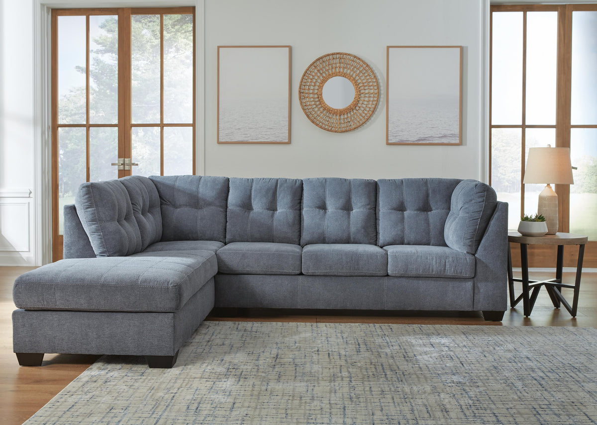 Marleton sectional, 2-Piece Sectional with Chaise · Left-Facing Chaise · 115 × 91 × 38 in, view 4