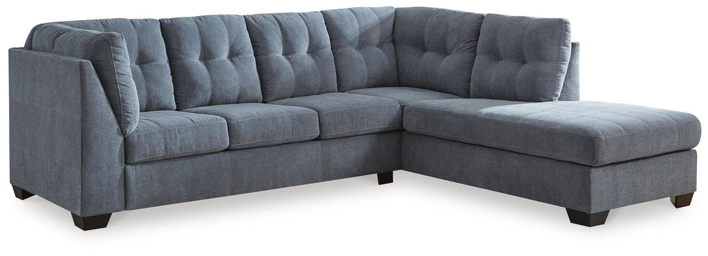 Marleton sectional, 2-Piece Sectional with Chaise · Right-Facing Chaise · 115 × 91 × 38 in, view 1