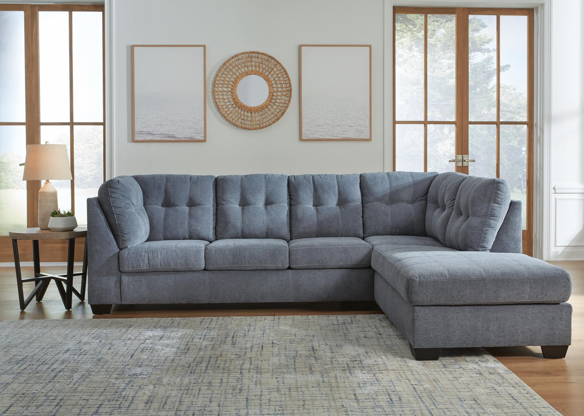 Marleton sectional, 2-Piece Sectional with Chaise · Right-Facing Chaise · 115 × 91 × 38 in, view 4