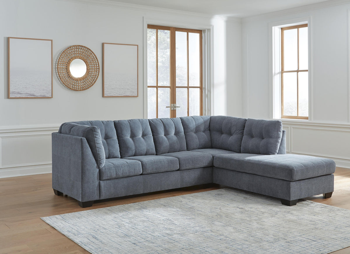 Marleton sectional, 2-Piece Sectional with Chaise · Right-Facing Chaise · 115 × 91 × 38 in, view 2