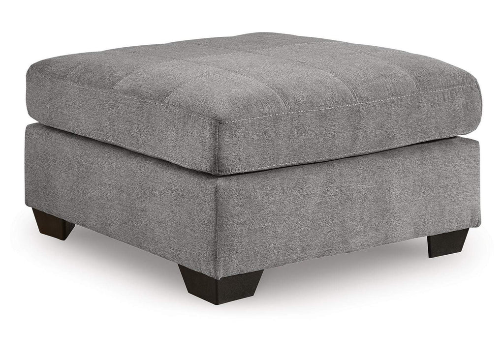 Marleton Oversized Accent Ottoman angled view