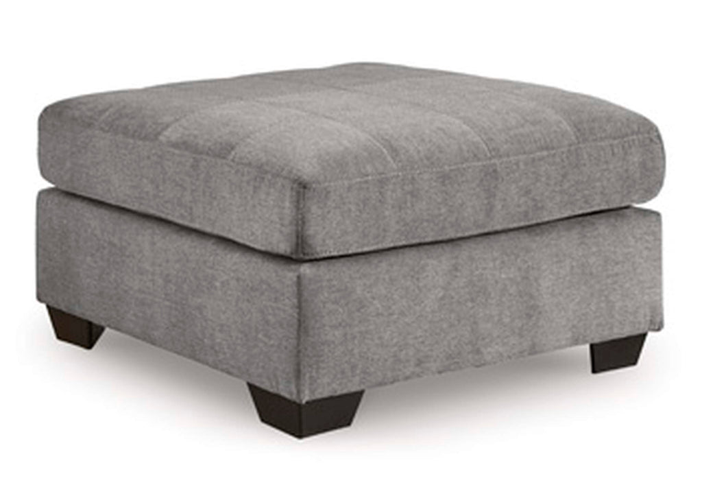 Marleton Oversized Accent Ottoman angled view