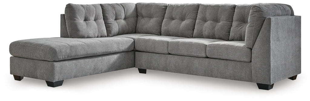 Marleton sectional, 2-Piece Sectional with Chaise · Left-Facing Chaise · 115 × 91 × 38 in, view 1