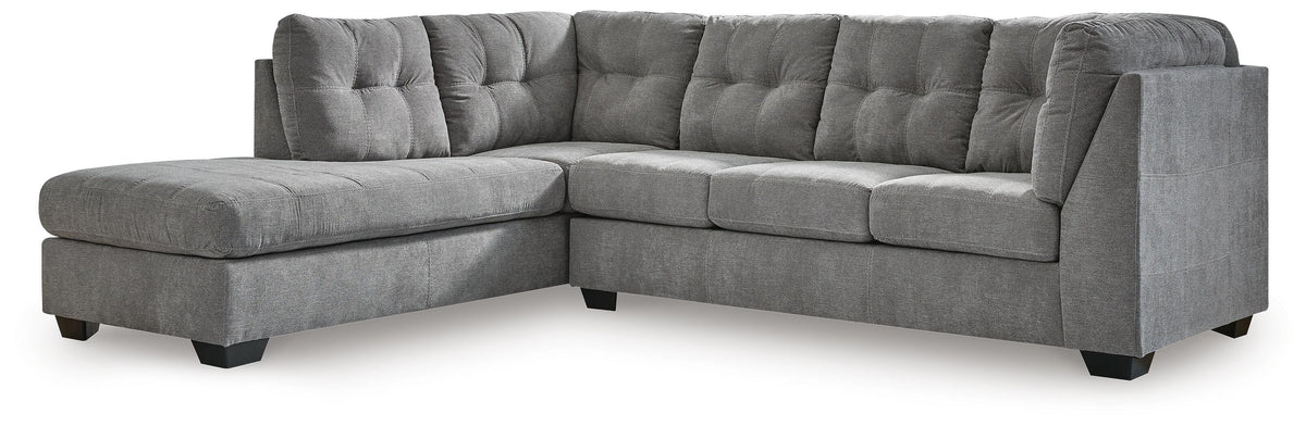 Marleton sectional, 2-Piece Sectional with Chaise · Left-Facing Chaise · 115 × 91 × 38 in, view 1