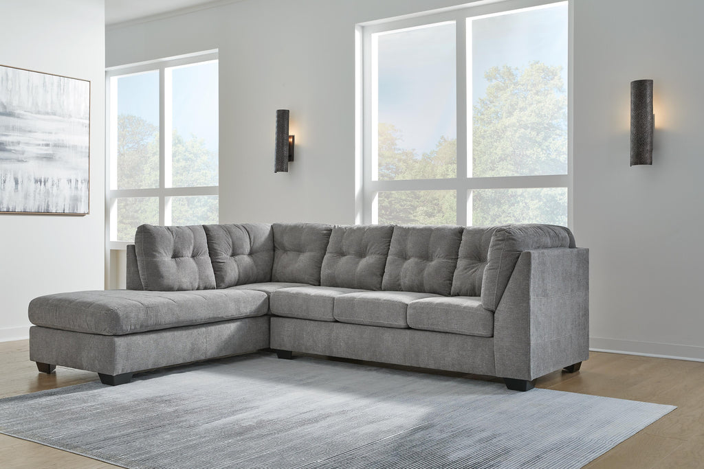 Marleton sectional, 2-Piece Sectional with Chaise · Left-Facing Chaise · 115 × 91 × 38 in, view 2
