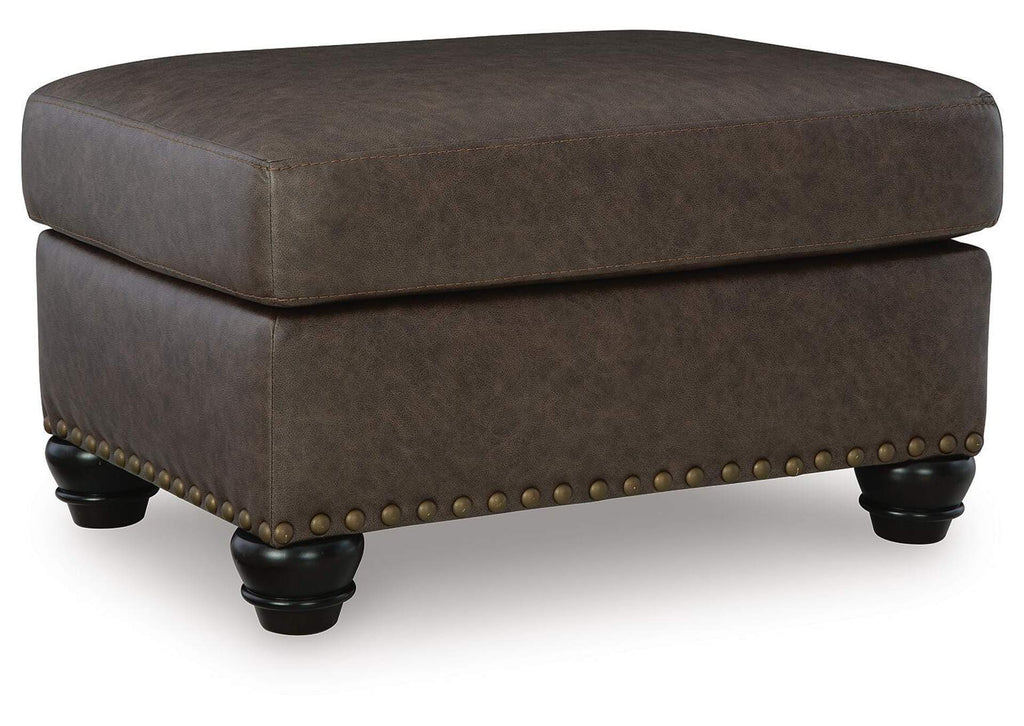 Roxmere Ottoman angled view