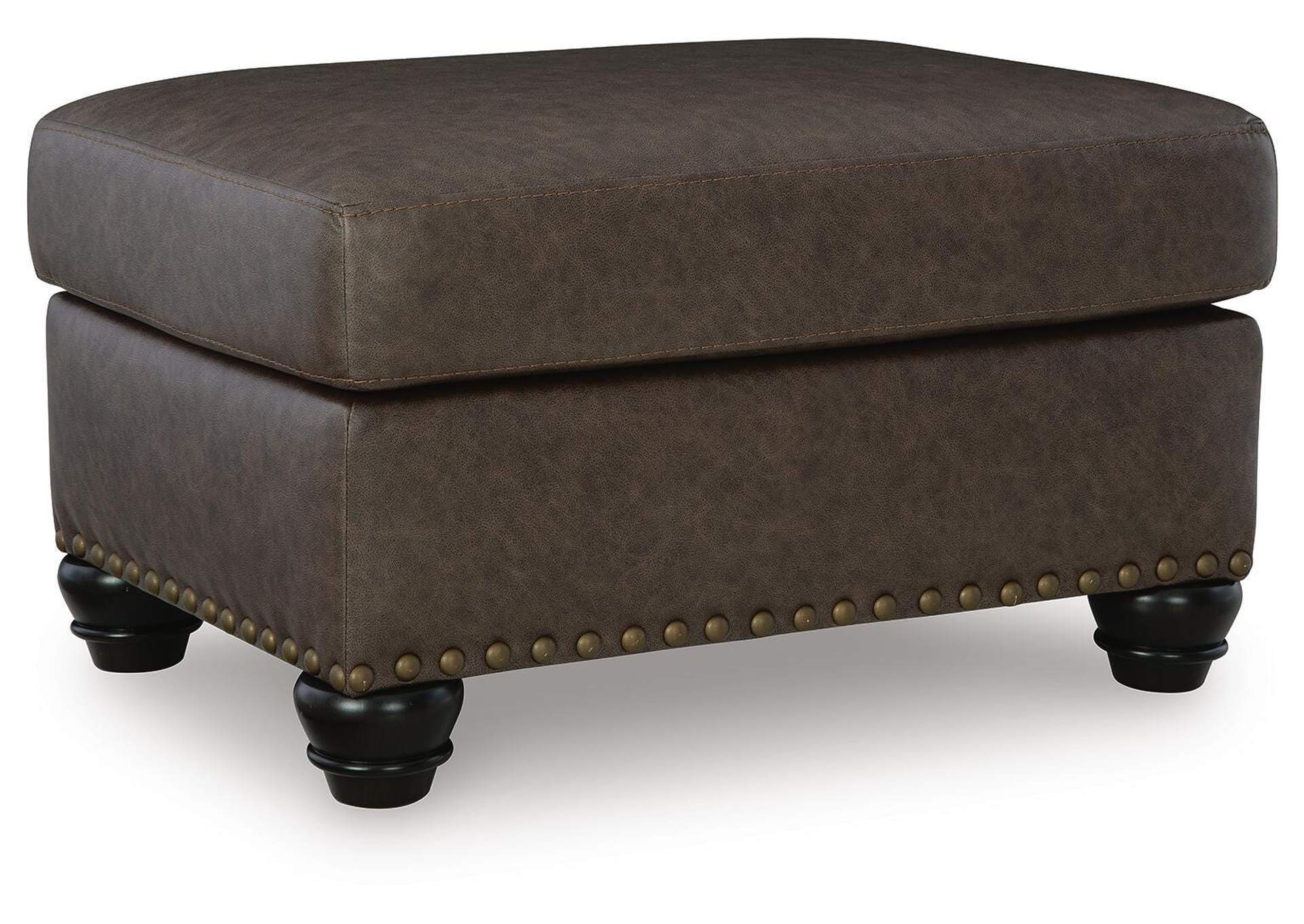 Roxmere Ottoman angled view