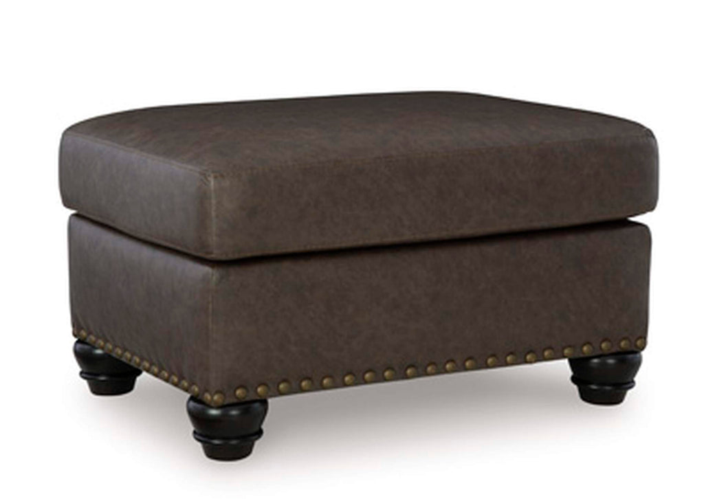 Roxmere Ottoman angled view