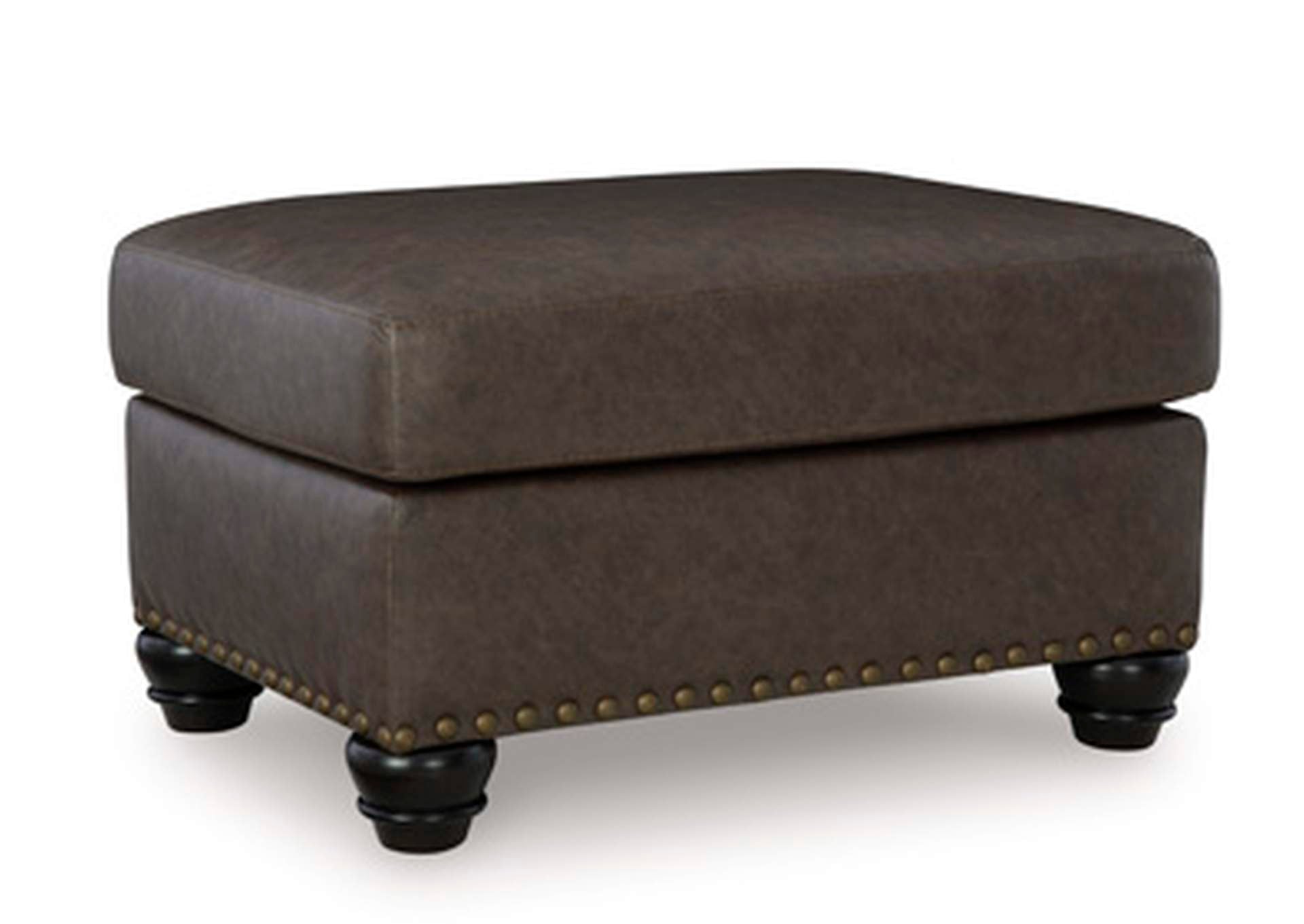 Roxmere Ottoman angled view