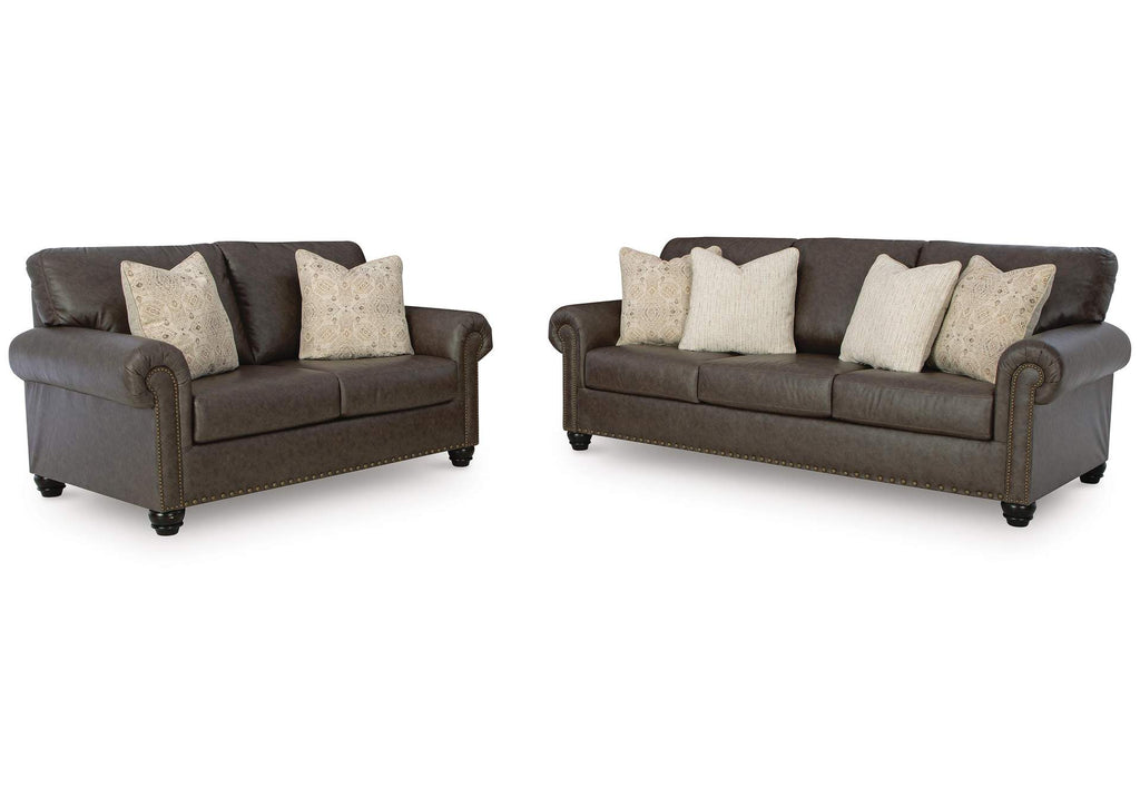 Roxmere Sofa and Loveseat